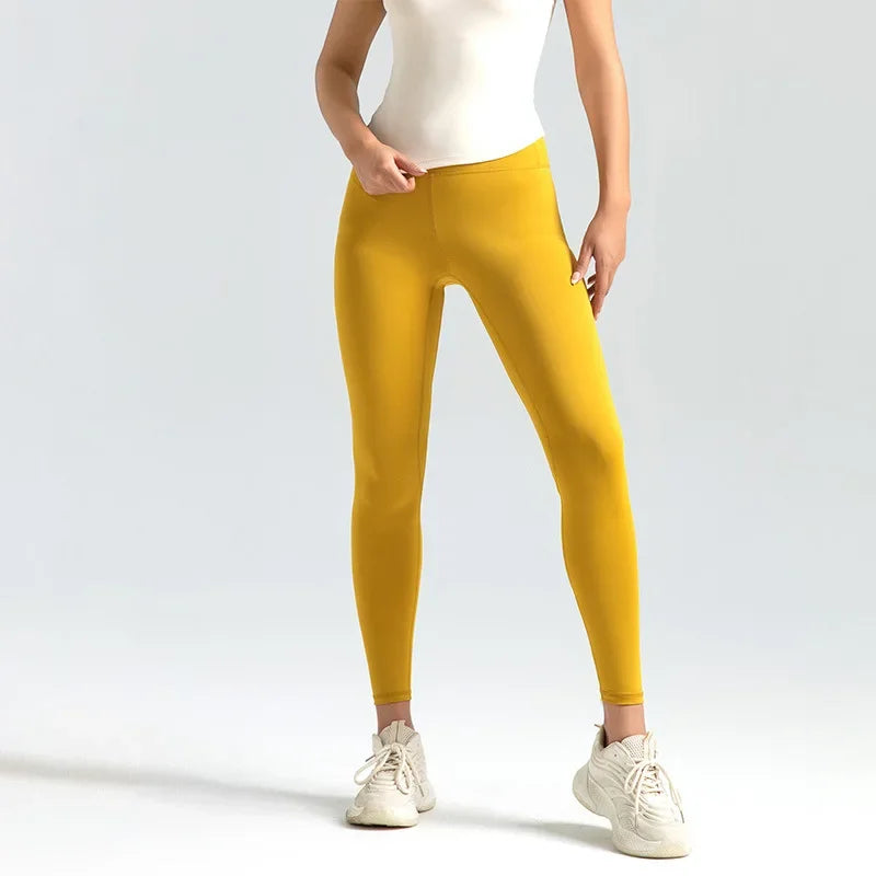 Seamless Yoga Pants for Women – High Waist Workout & Fitness Leggings (S–3XL)