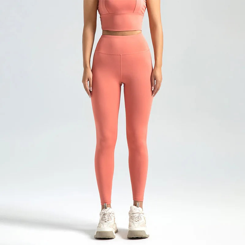 Seamless Yoga Pants for Women – High Waist Workout & Fitness Leggings (S–3XL)
