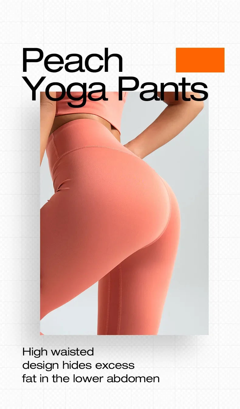 Seamless Yoga Pants for Women – High Waist Workout & Fitness Leggings (S–3XL)