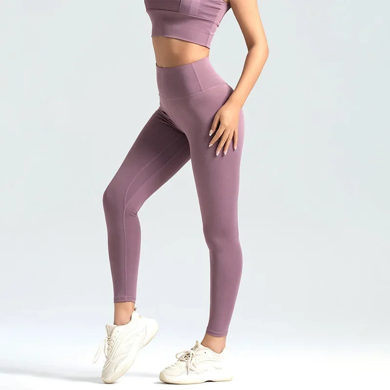 Seamless Yoga Pants for Women – High Waist Workout & Fitness Leggings (S–3XL)