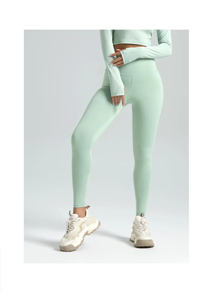 Seamless Yoga Pants for Women – High Waist Workout & Fitness Leggings (S–3XL)