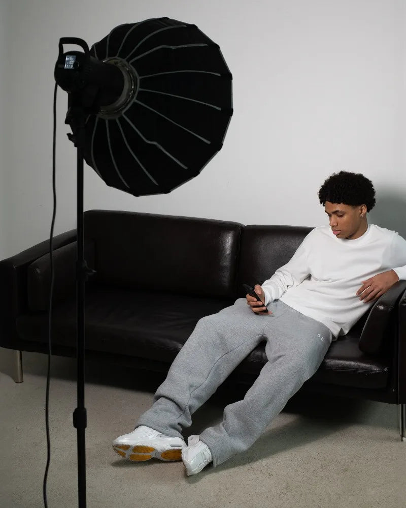 Men’s Navy Blue Y2K Joggers – Coin Embroidery | Retro Berlin Streetwear Sweatpants