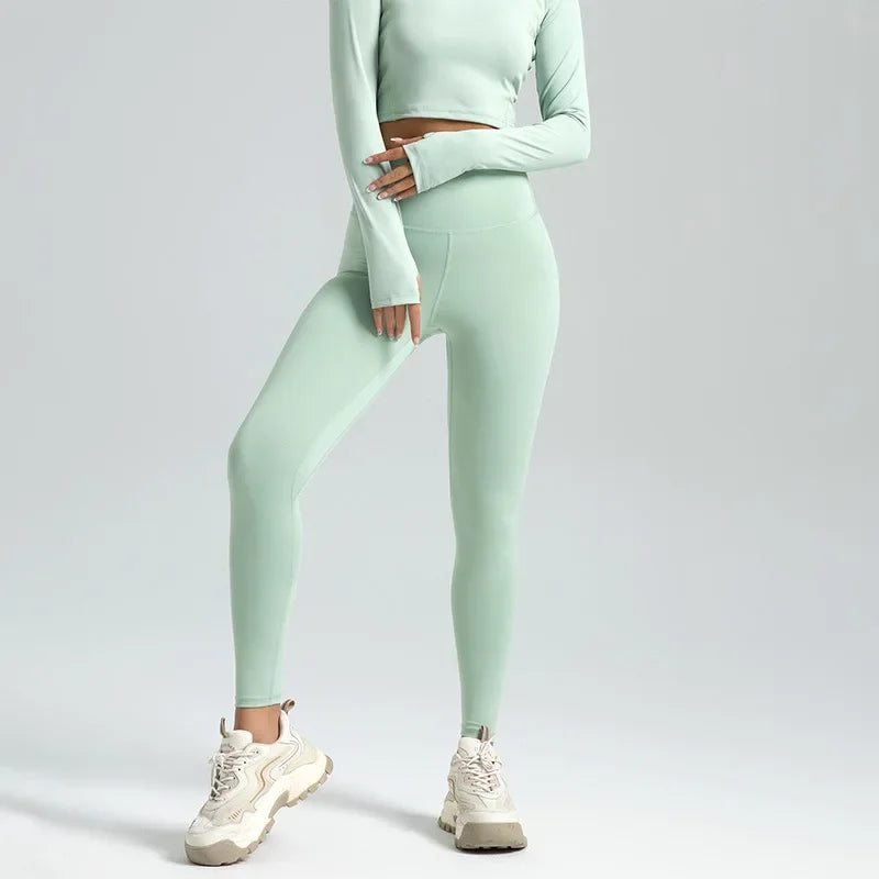 Seamless Yoga Pants for Women – High Waist Workout & Fitness Leggings (S–3XL)