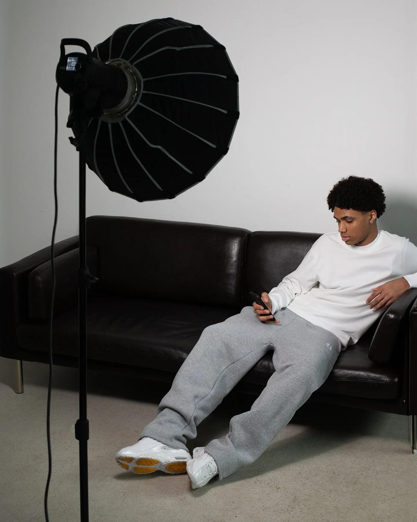 Men’s Navy Blue Y2K Joggers – Coin Embroidery | Retro Berlin Streetwear Sweatpants