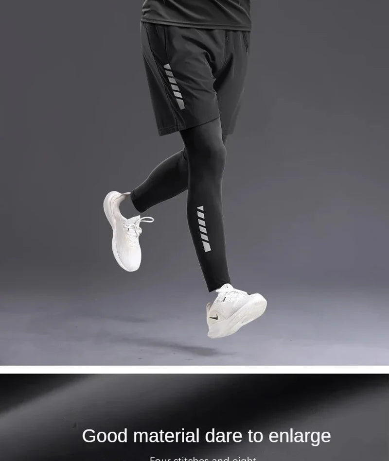 All-Season Men’s Sportswear Set – 5-Piece Tracksuit for Running, Cycling, Fitness, Hiking, Gym, Jogging & Boxing
