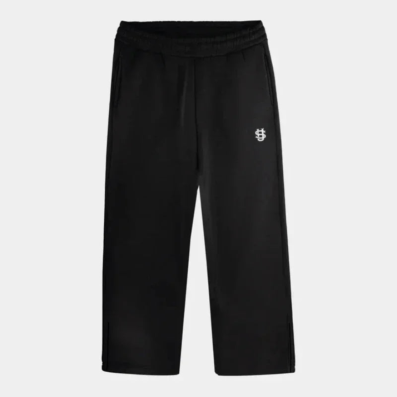 Men’s Navy Blue Y2K Joggers – Coin Embroidery | Retro Berlin Streetwear Sweatpants