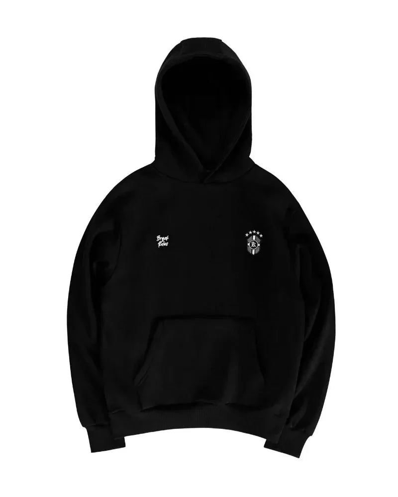 Y2K Punk Streetwear Men’s Oversized Tracksuit – Retro Gothic Hip Hop Embroidered Set