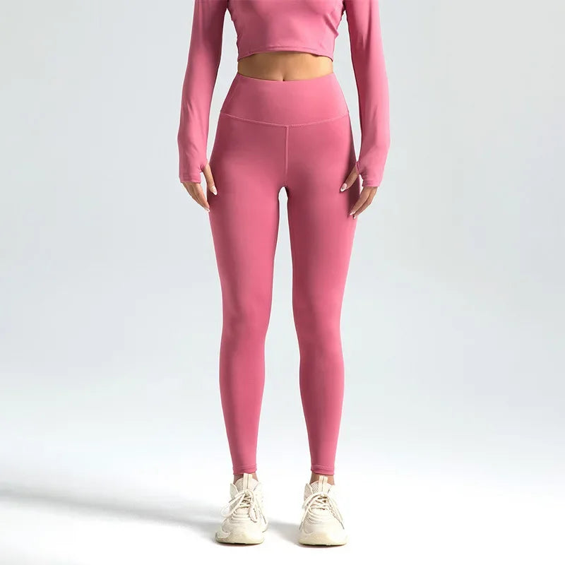 Seamless Yoga Pants for Women – High Waist Workout & Fitness Leggings (S–3XL)
