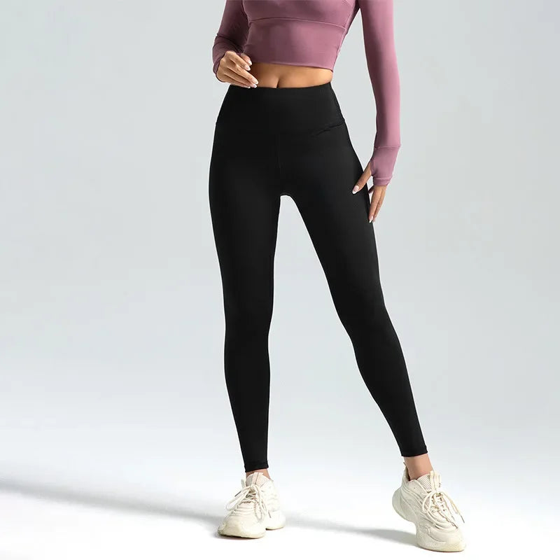 Seamless Yoga Pants for Women – High Waist Workout & Fitness Leggings (S–3XL)