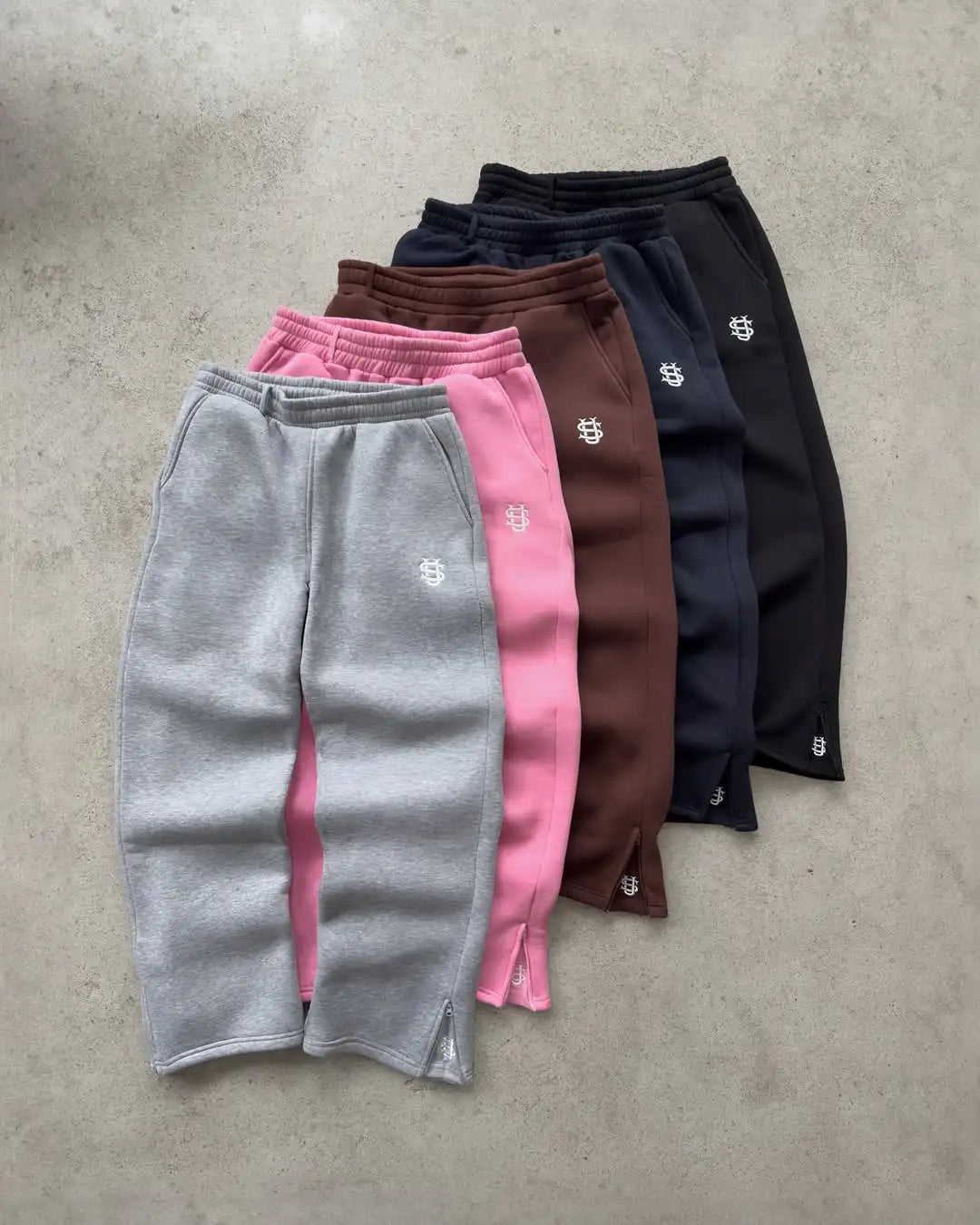 Y2K Wide-Leg Jogger Sweatpants for Men – Trendy Loose Pants
