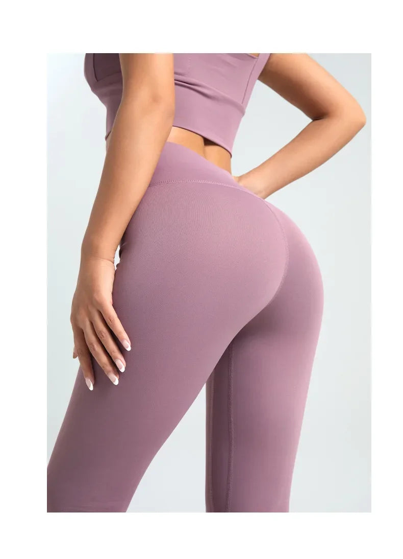 Seamless Yoga Pants for Women – High Waist Workout & Fitness Leggings (S–3XL)